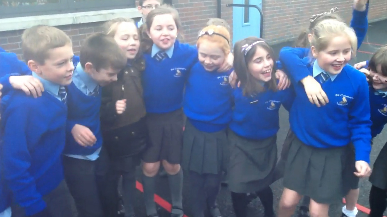 The Good Samaritan – St Colman’s Primary School, Lambeg