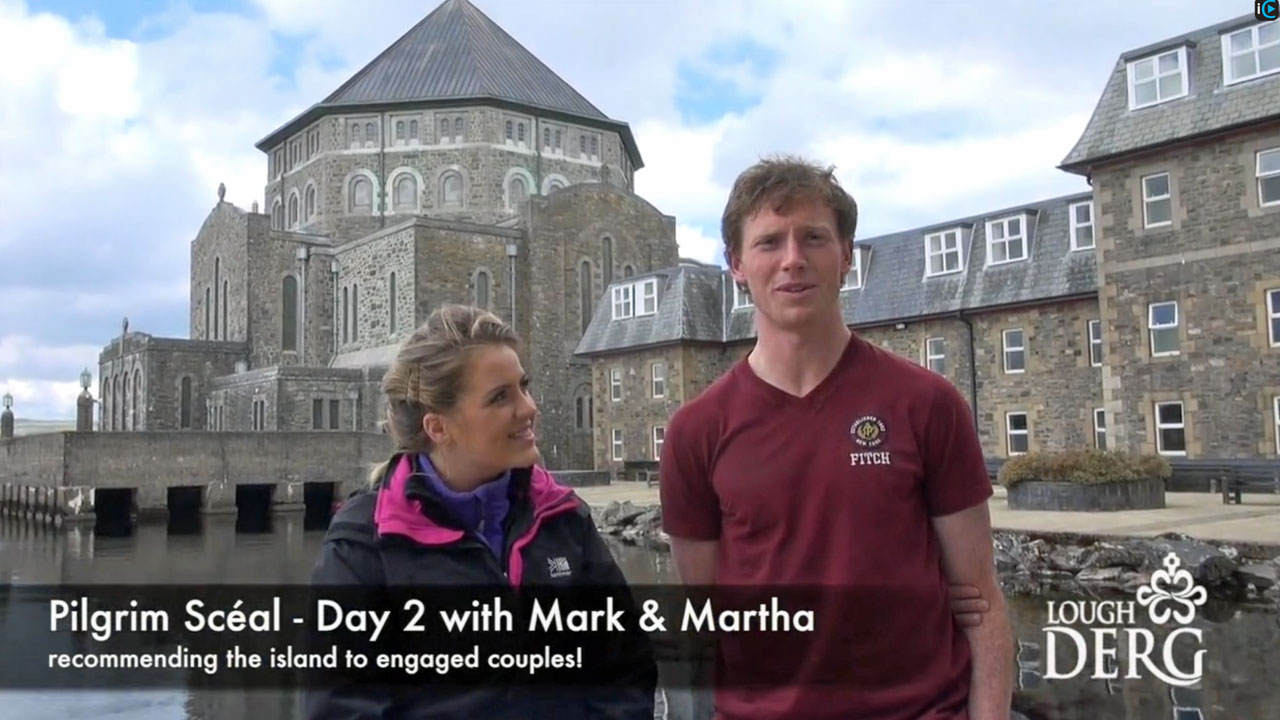 Pilgrim Scéal – an engaged couple on Lough Derg