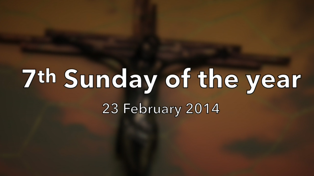 7th Sunday in Ordinary Time 2014 – Reflection